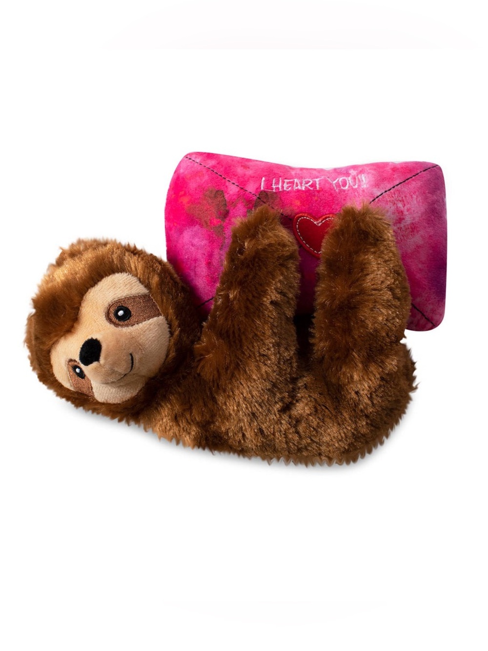 NEW Fringe Studio “You’ve Got Sloth” Plush Dog Toy Squeaker Crinkle Valentine